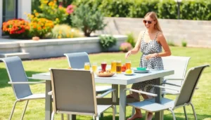 aluminium outdoor furniture
